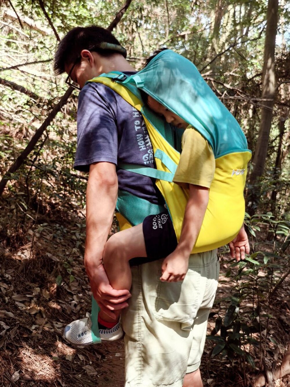 NEW 2 Available! WUJIE Ultralight Toddler Hiking Carrier Backpack - Yellow